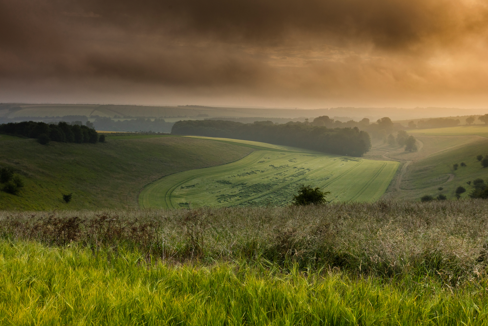 An image depicting the trail Louth to Lincoln via Viking Way and its surrounding area.