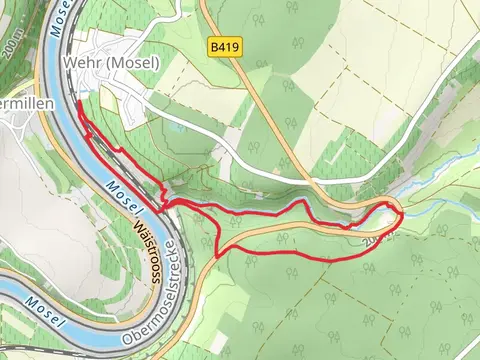 Helfantermühle Loop - Wehr