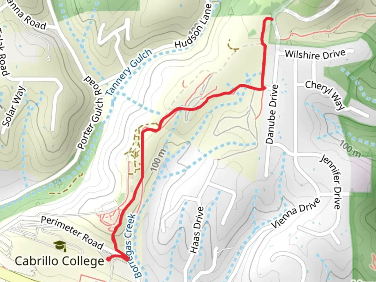 An image depicting the trail Carmichael Trail and its surrounding area.