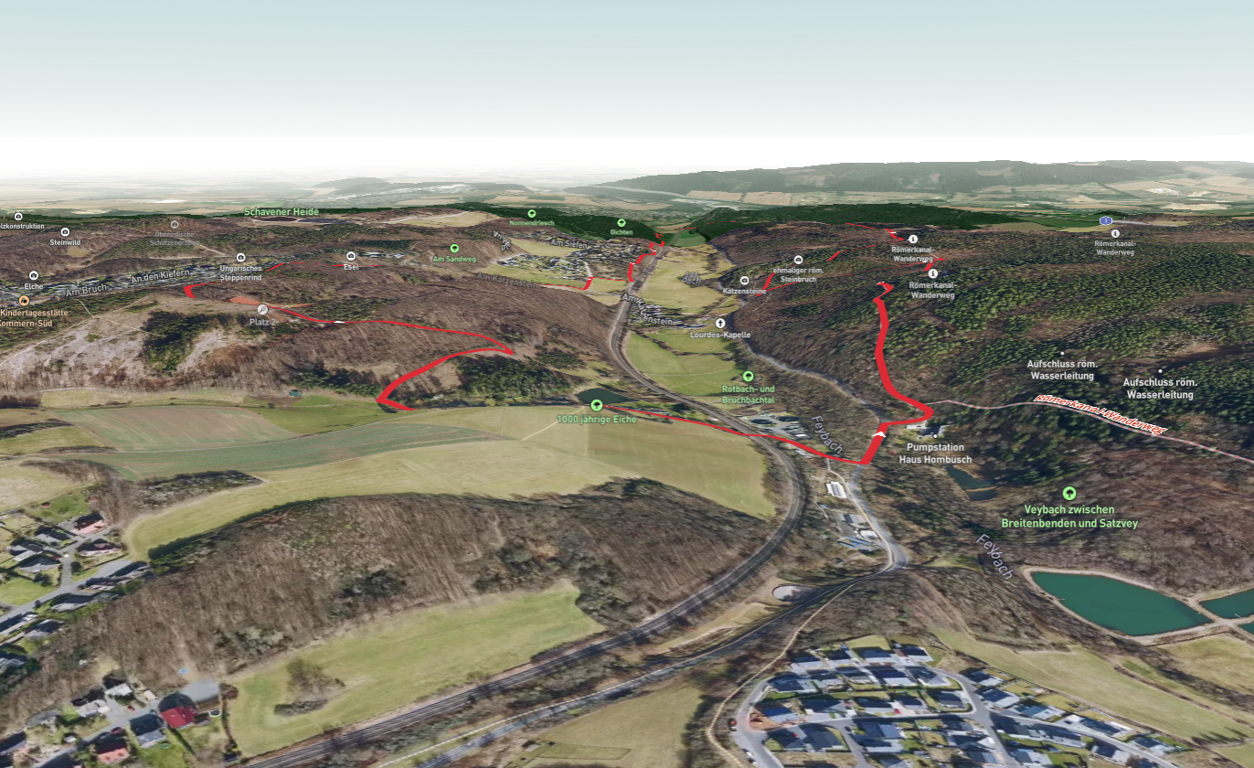 Hochwildpark Rheinland and EifelSchleife Burg Satzvey