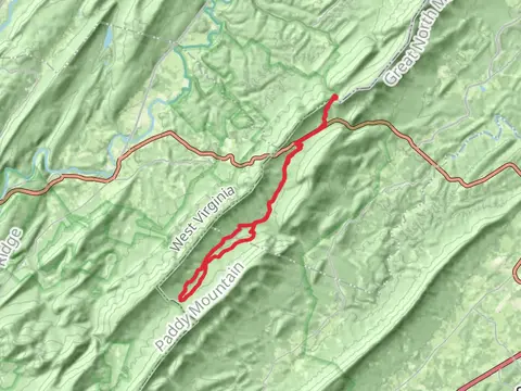 Vance's Cove Loop via Cold Spring Gap