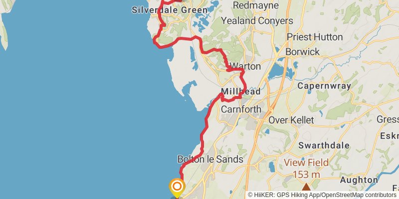 Lancaster Loop stage 9 Map