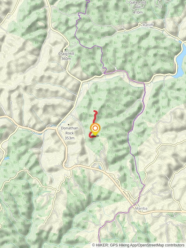 Trace Branch from Menifee County Park