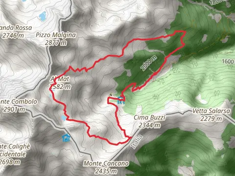 Sentiero Lagh dal Mat