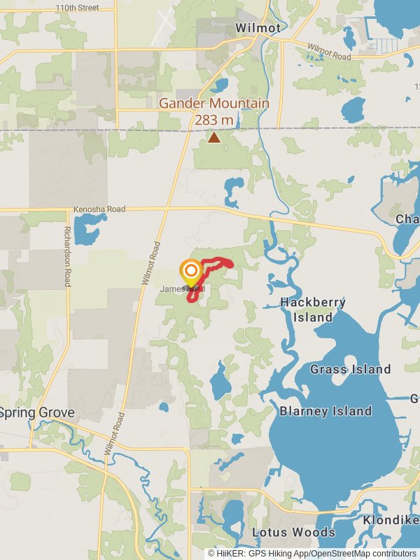 Chain O' Lakes State Park Loop Trail