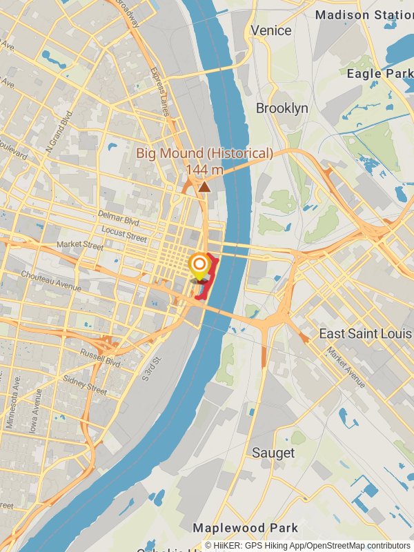 South and North Ponds - Mississippi River