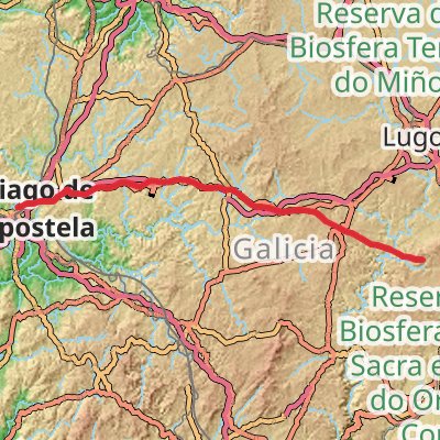 Camino Frances 9-Day Gentle Tour (Hillwalk Tours) mobile static map