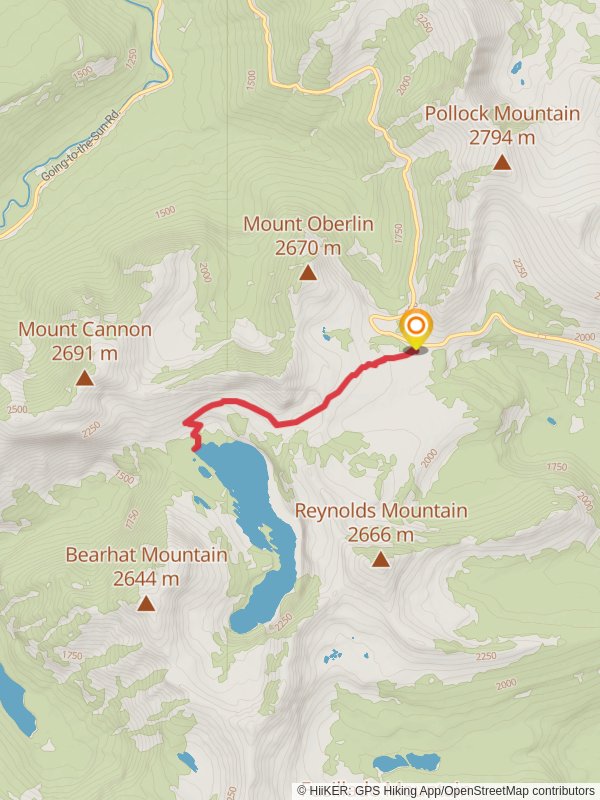 Hidden Lake Trail from Logan Pass