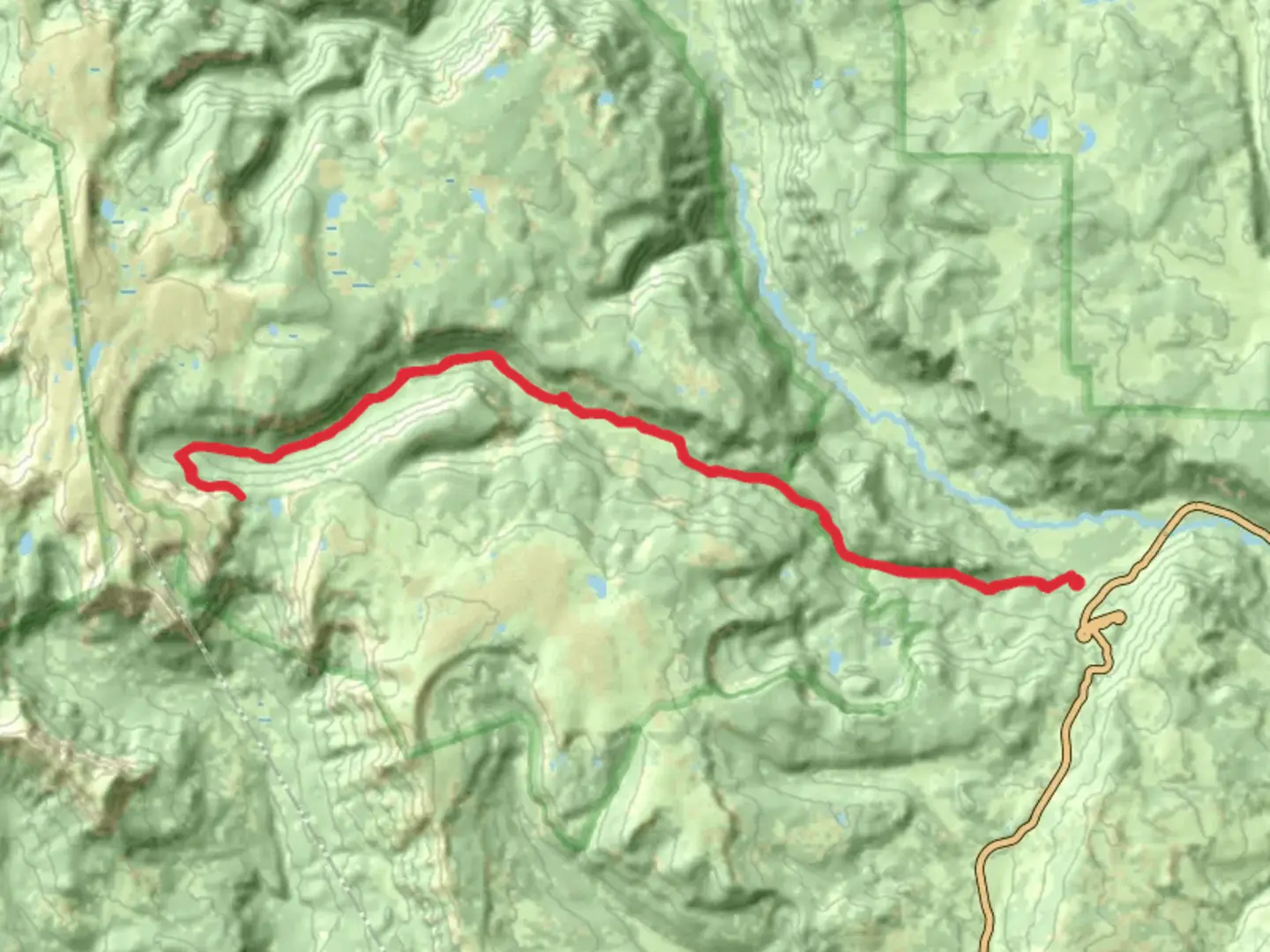 An image depicting the trail Elk Creek Trail and its surrounding area.