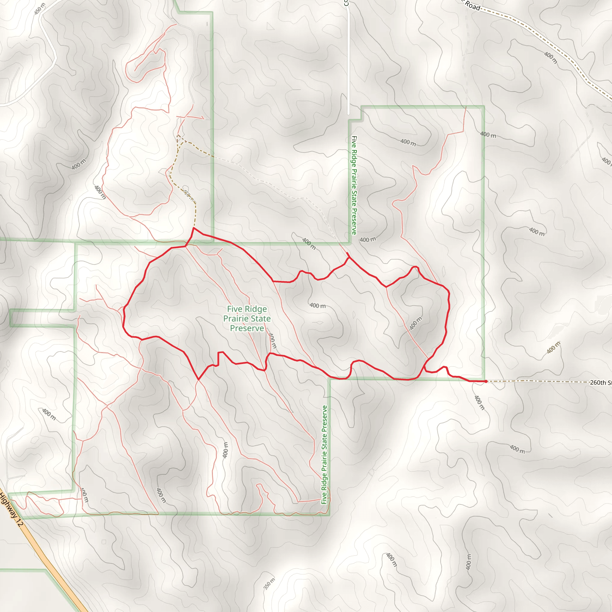 Two Sixth Street Loop mobile static map