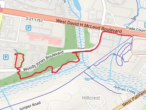 Veterans Park via Rail Trail