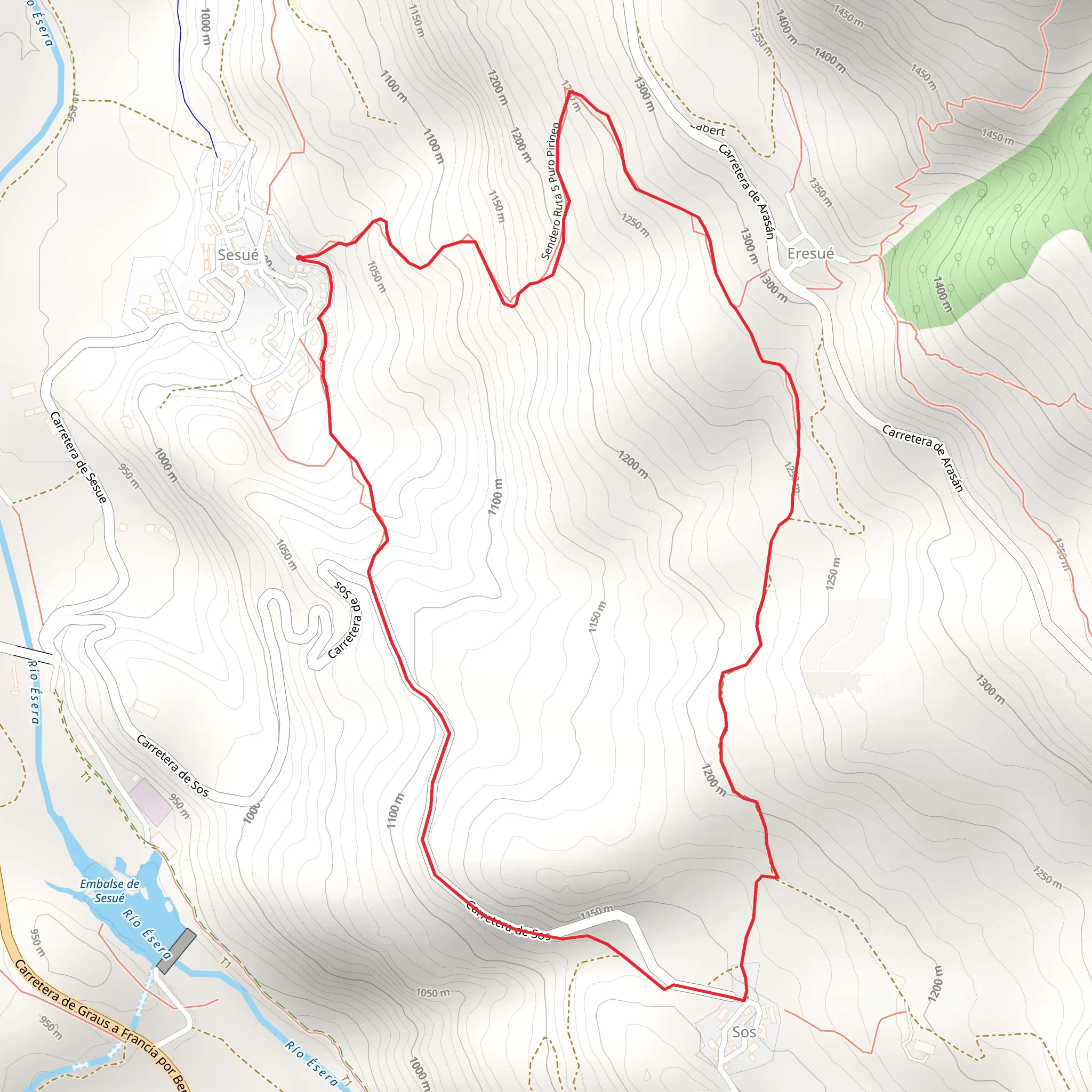 Sesué PR HU 85 mobile static map