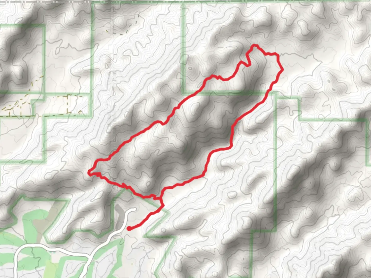 An image depicting the trail Wild Burro and Wild Mustang Loop Trail and its surrounding area.