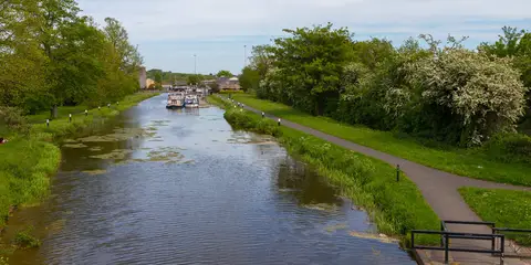 An image depicting the trail Royal Canal Greenway - Westmeath and its surrounding area.