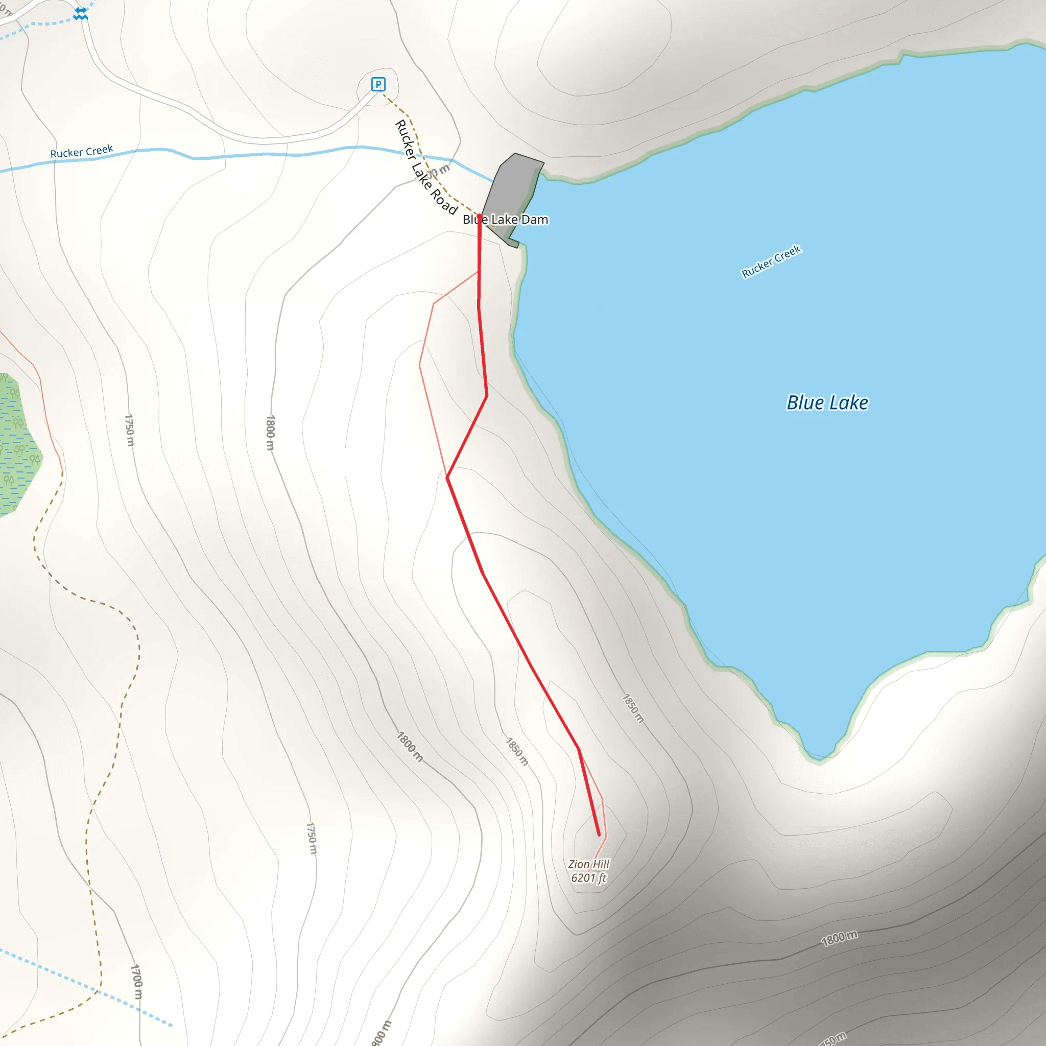 Zion Hill mobile static map