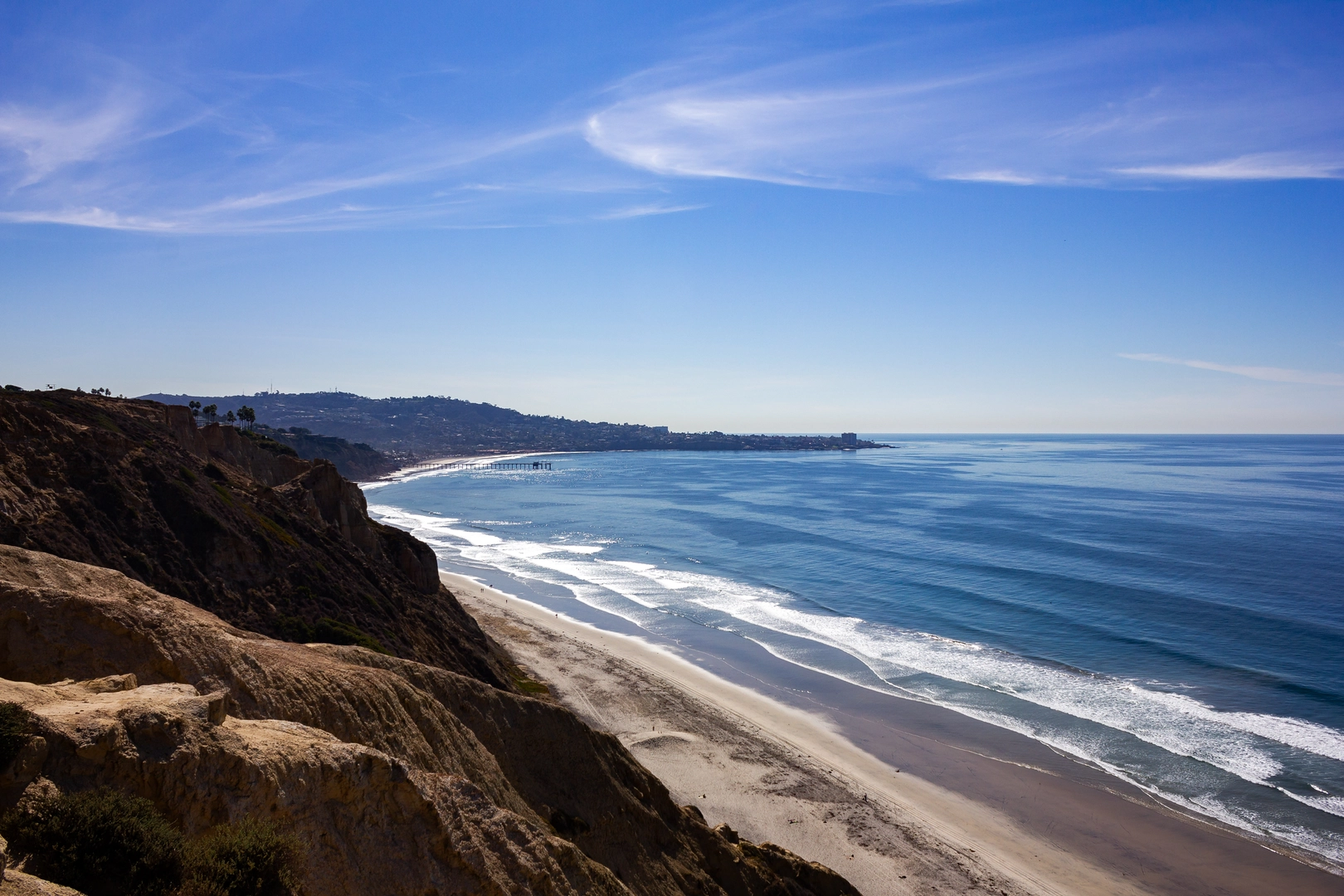 An image depicting the trail Scripps Coastal Reserve Biodiversity Loop Trail and its surrounding area.