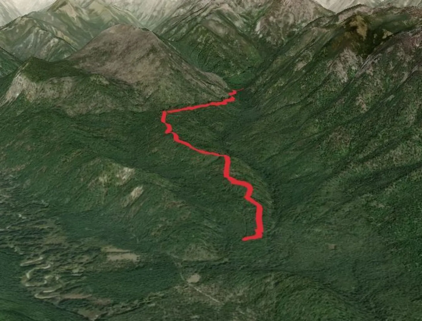 An image depicting the trail Minnow Ridge Orv Trail and its surrounding area.