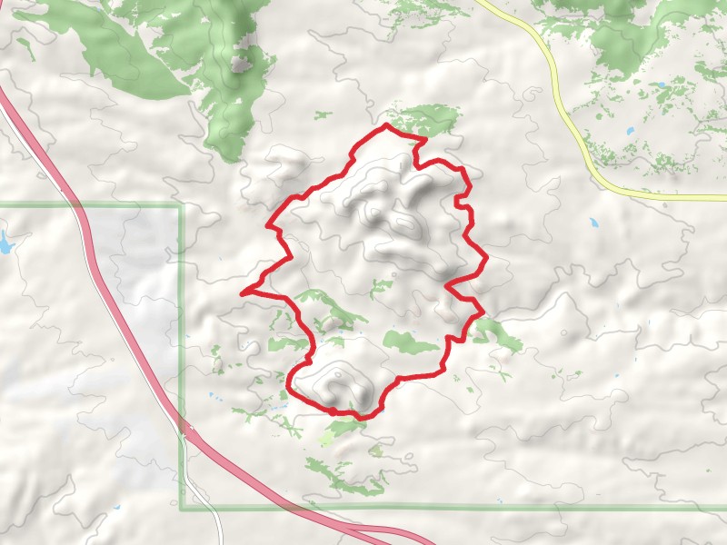 Turtle Rock, Phallic, Twin Mountain and Devil's Playground Loop Trail
