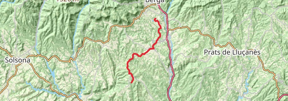 GR 179 Sendero de los Maquis stage 2 Map
