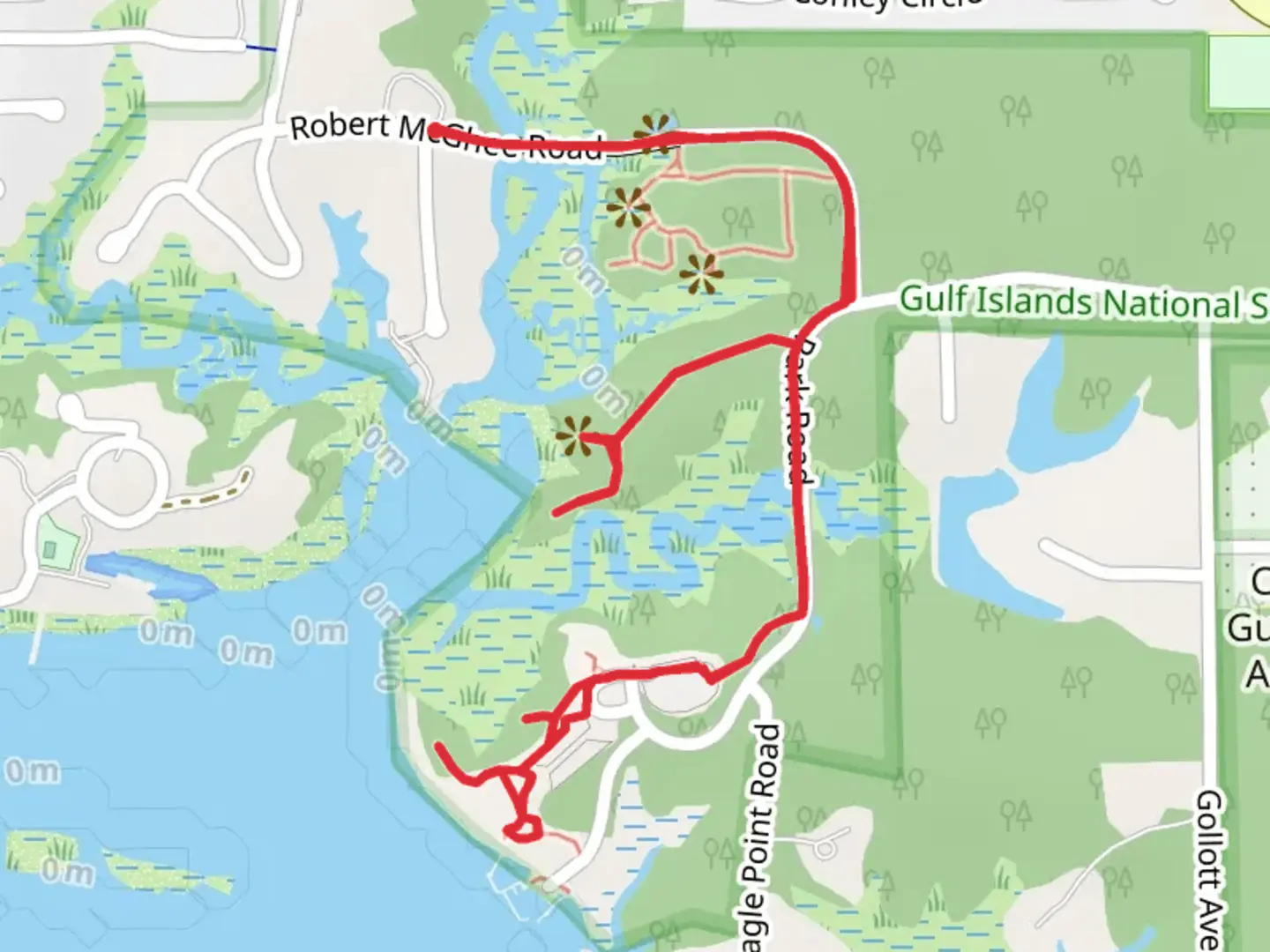 An image depicting the trail CCC Trail and its surrounding area.