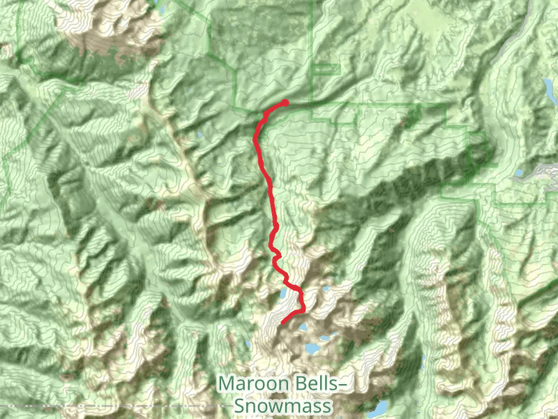 Clark Peak via Capitol Ditch Trail