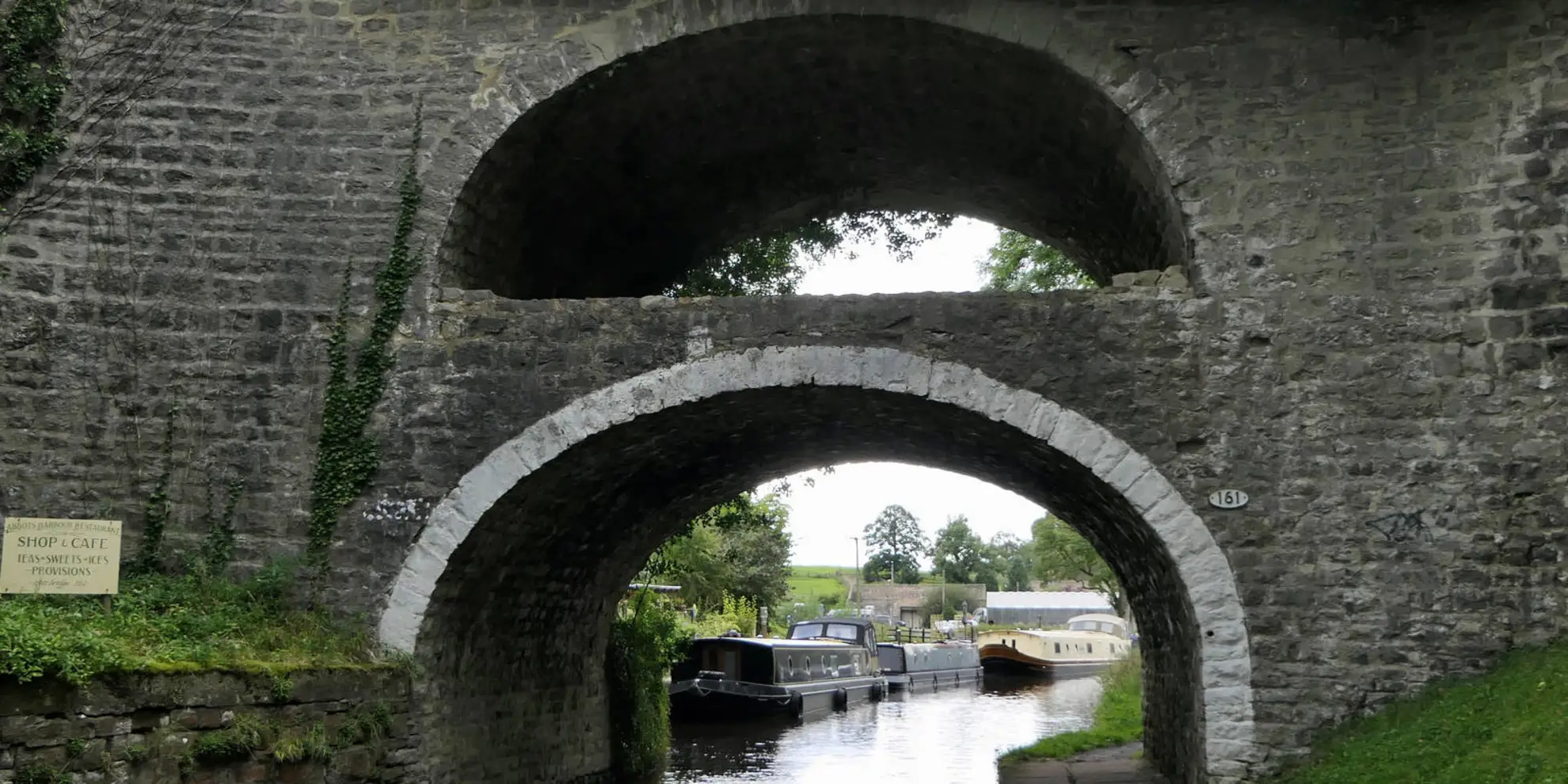 An image depicting the trail East Marton and the Drumlins and its surrounding area.