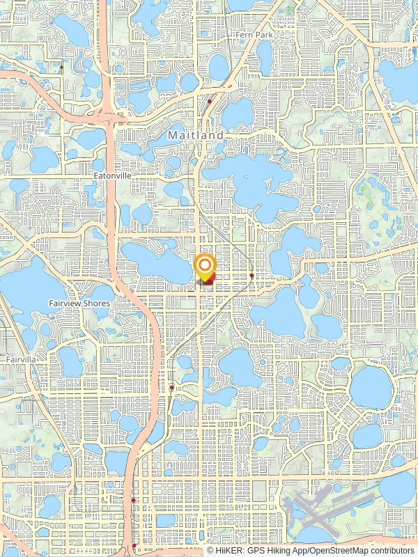 Lake Island Park Loop mobile static map