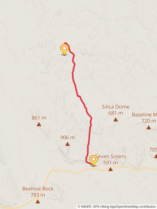 White Domes and Mouses Tank Road