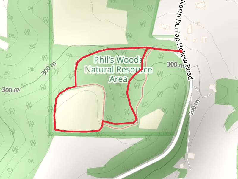 North Dunlap Hollow Road Loop