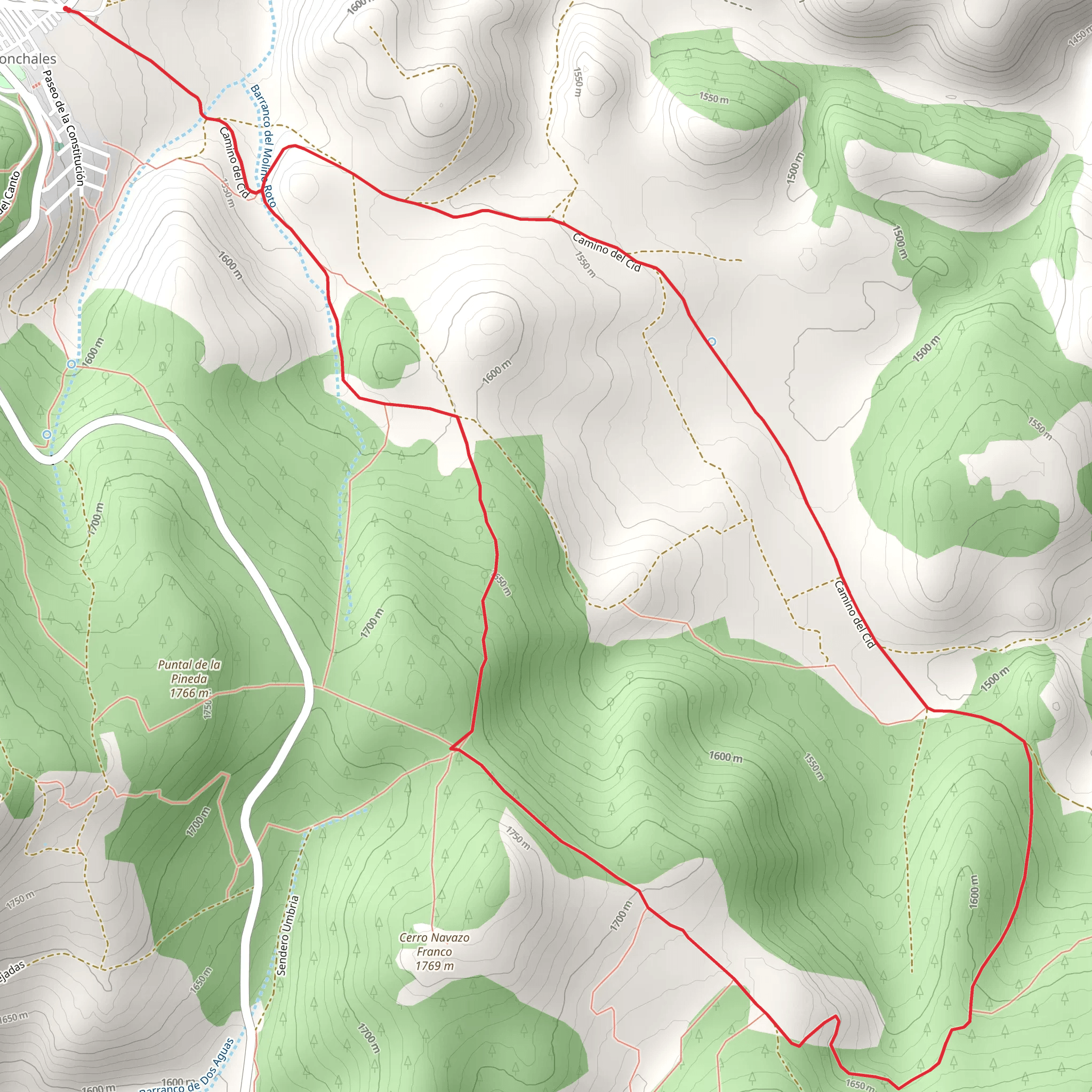 Berrocal PR TE 132 mobile static map