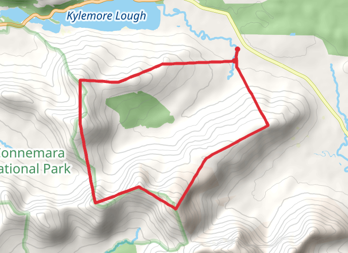 Gleann carbad horseshoe mobile static map