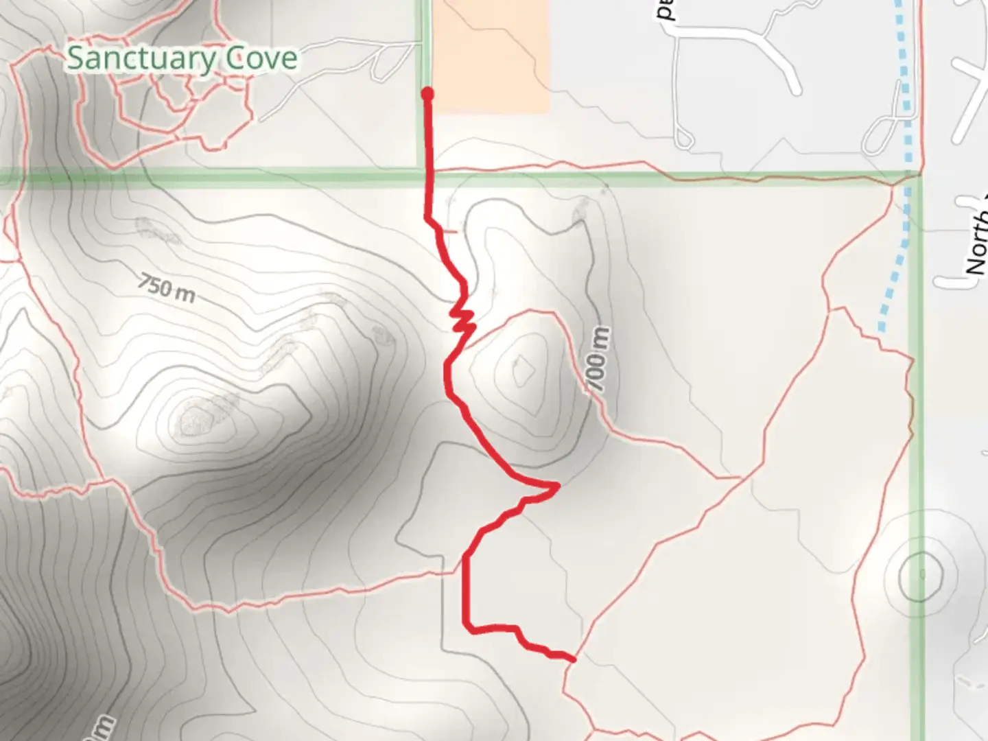 An image depicting the trail Scenic Trail and its surrounding area.
