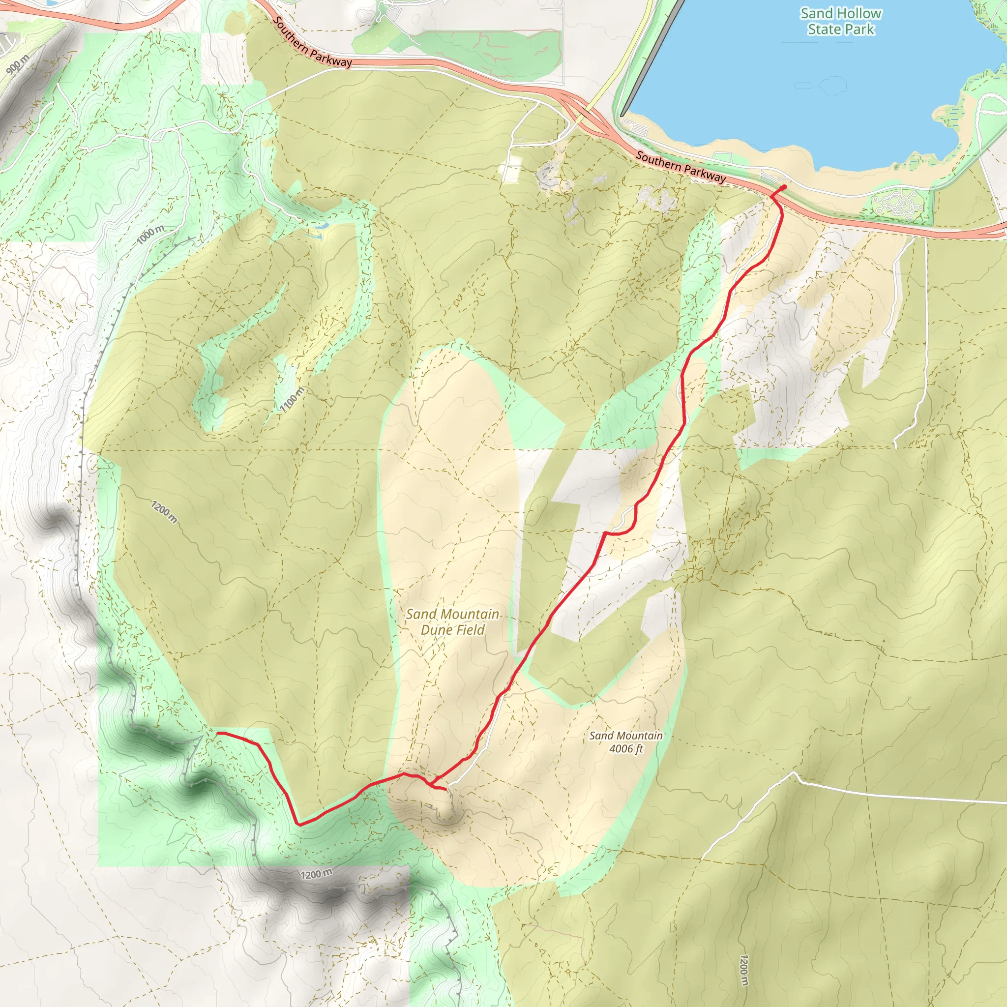Competition Hill Walk mobile static map