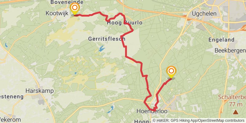 Marskramerpad stage 8 Map