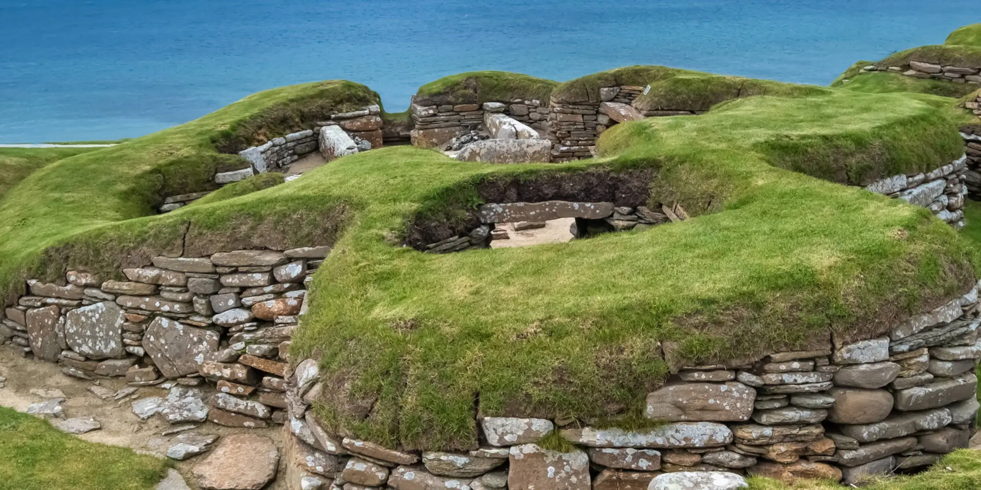 An image depicting the trail West Coast Walk Stage 1 - Stromness to Bay of Skaill and its surrounding area.