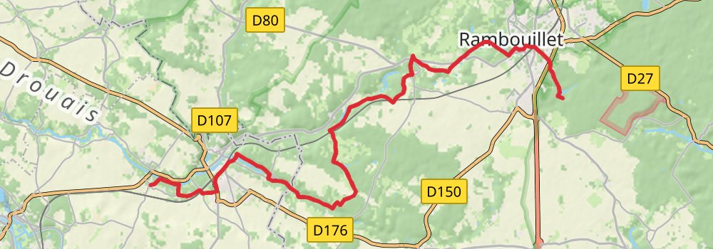 GR 655 Via Turonensis stage 23 Map