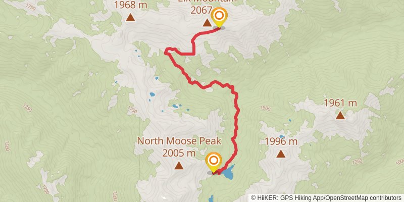 Northeastern Olympics Loop alt 2 Map