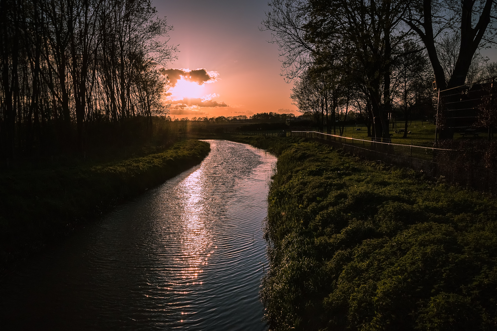 An image depicting the trail Zelsterbeek and Leubeek in Leudal and its surrounding area.