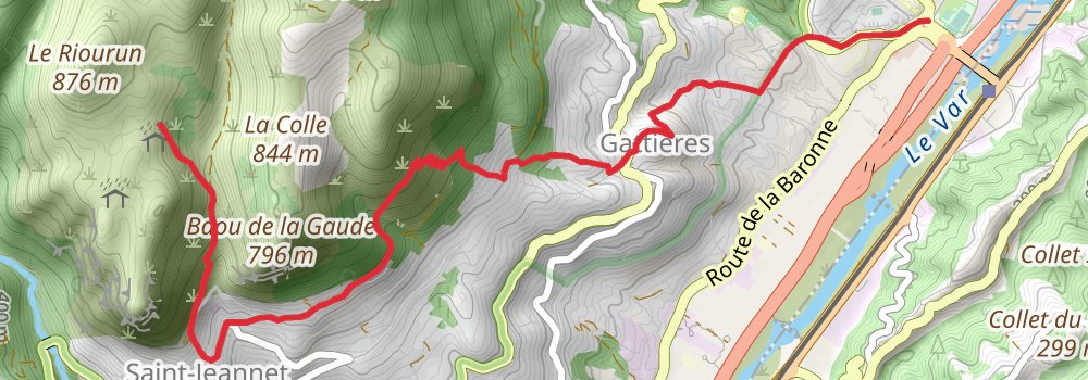 GR 51 stage 5 Map