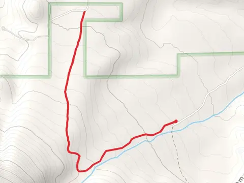 Rankin Homestead Trail via Red Lodge Creek Trail