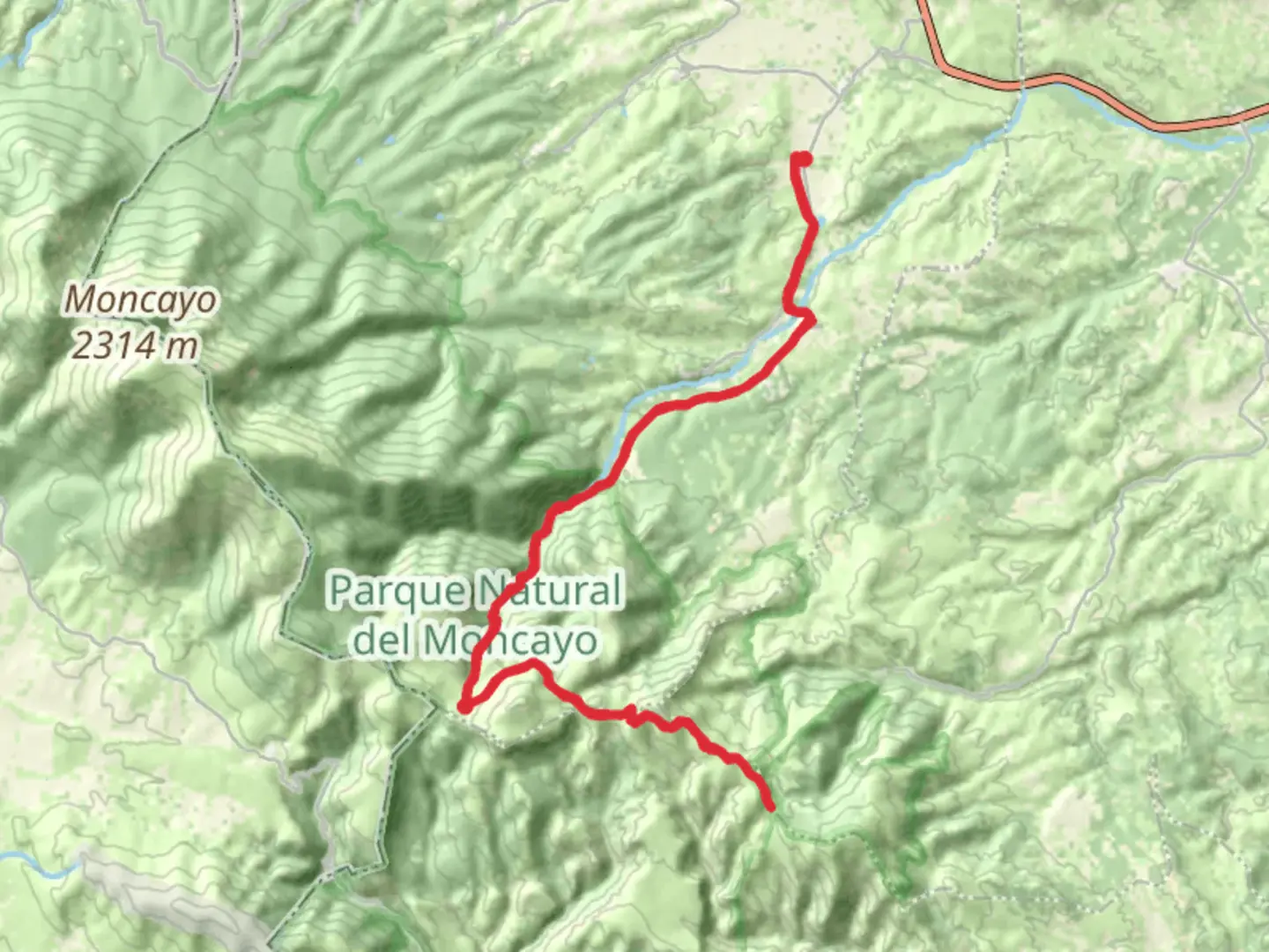 An image depicting the trail Veruela Monastery - Collado del Campo PR Z 3 and its surrounding area.