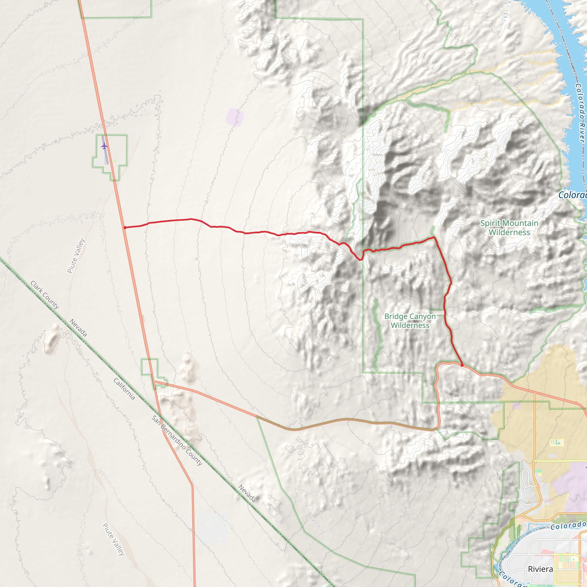 Christmas Tree Pass Road mobile static map