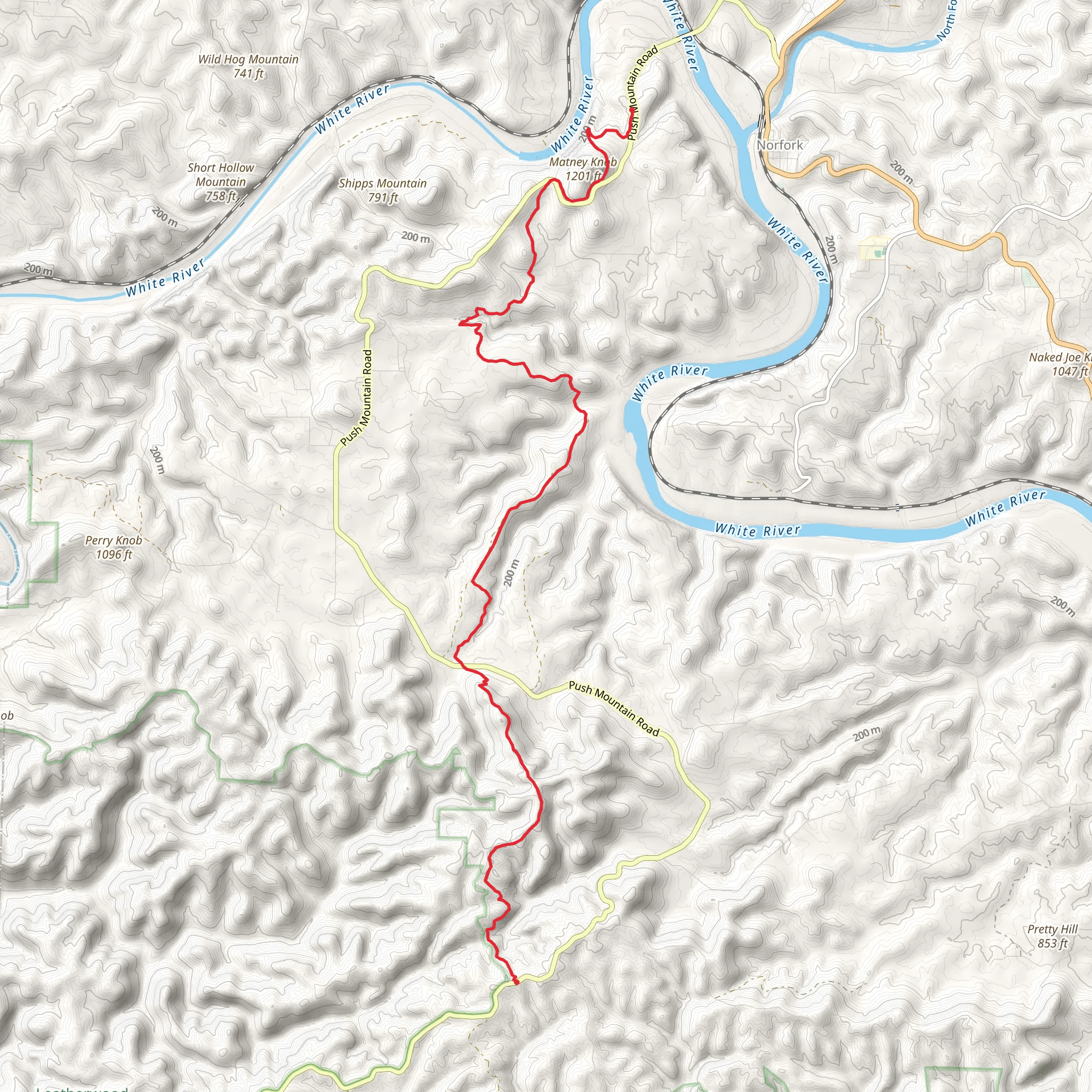 OHT - Twin Creek Section mobile static map