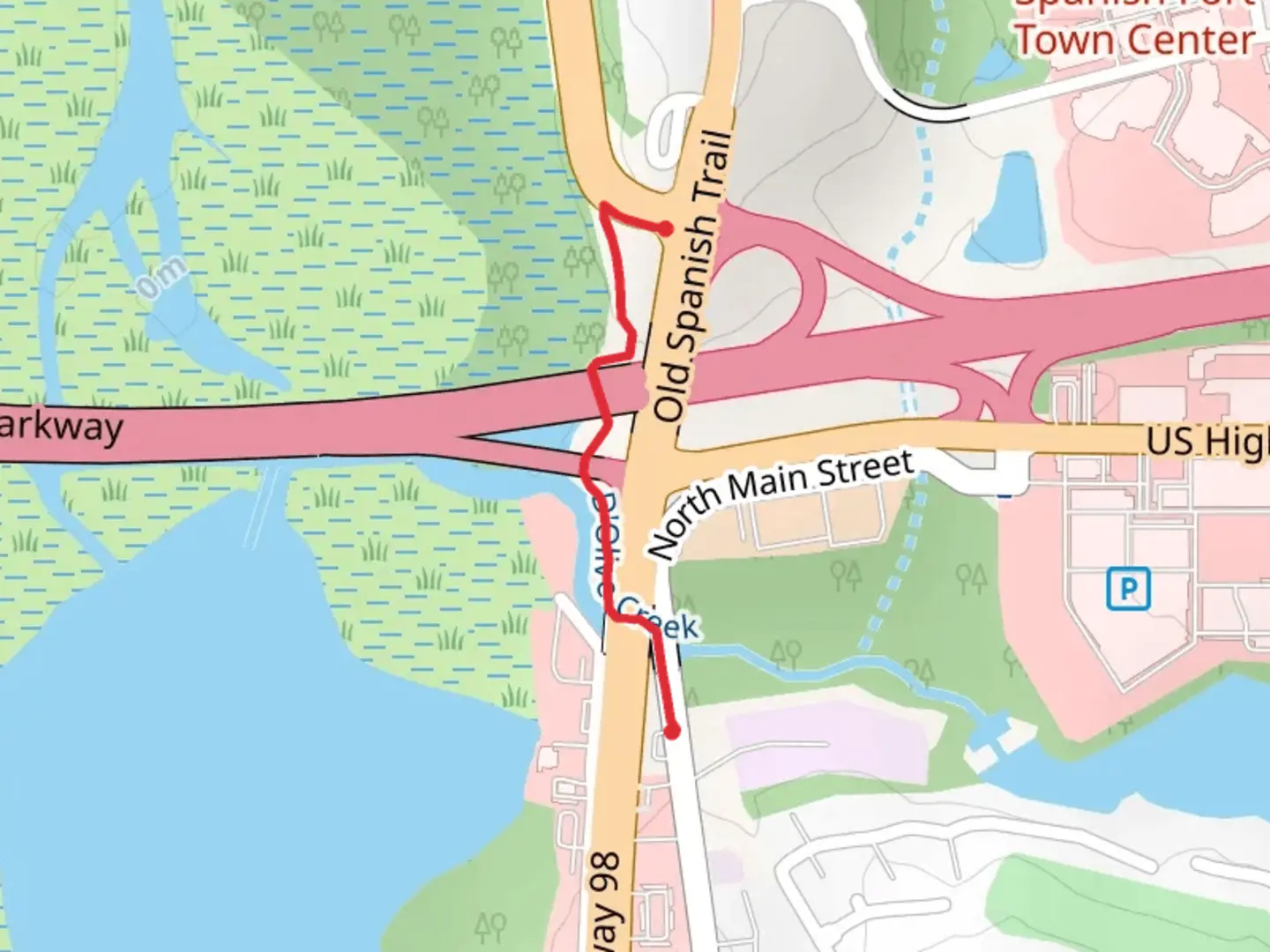 An image depicting the trail Eastern Shore Trail and its surrounding area.