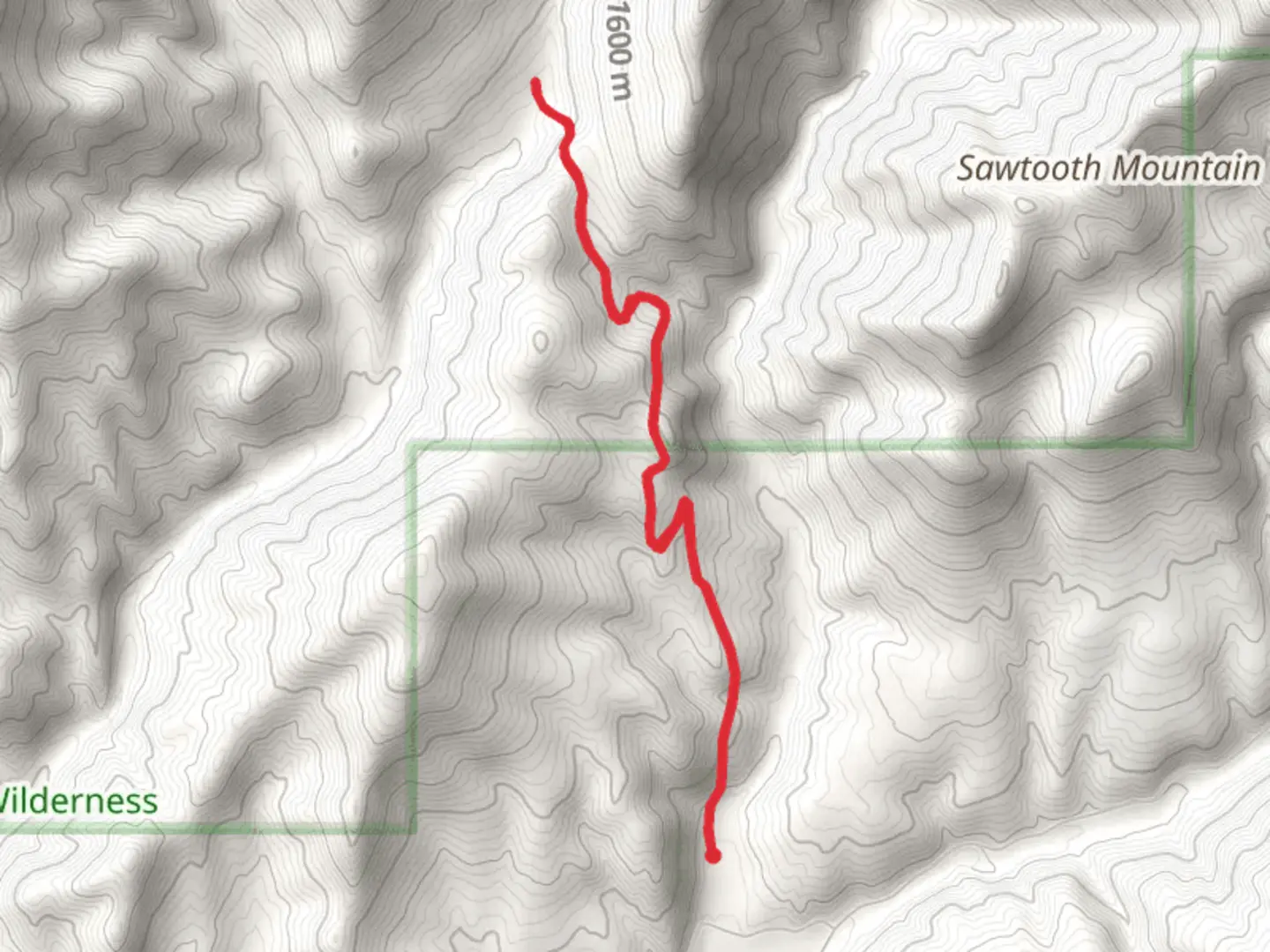 An image depicting the trail Hunters Gulch Walk and its surrounding area.