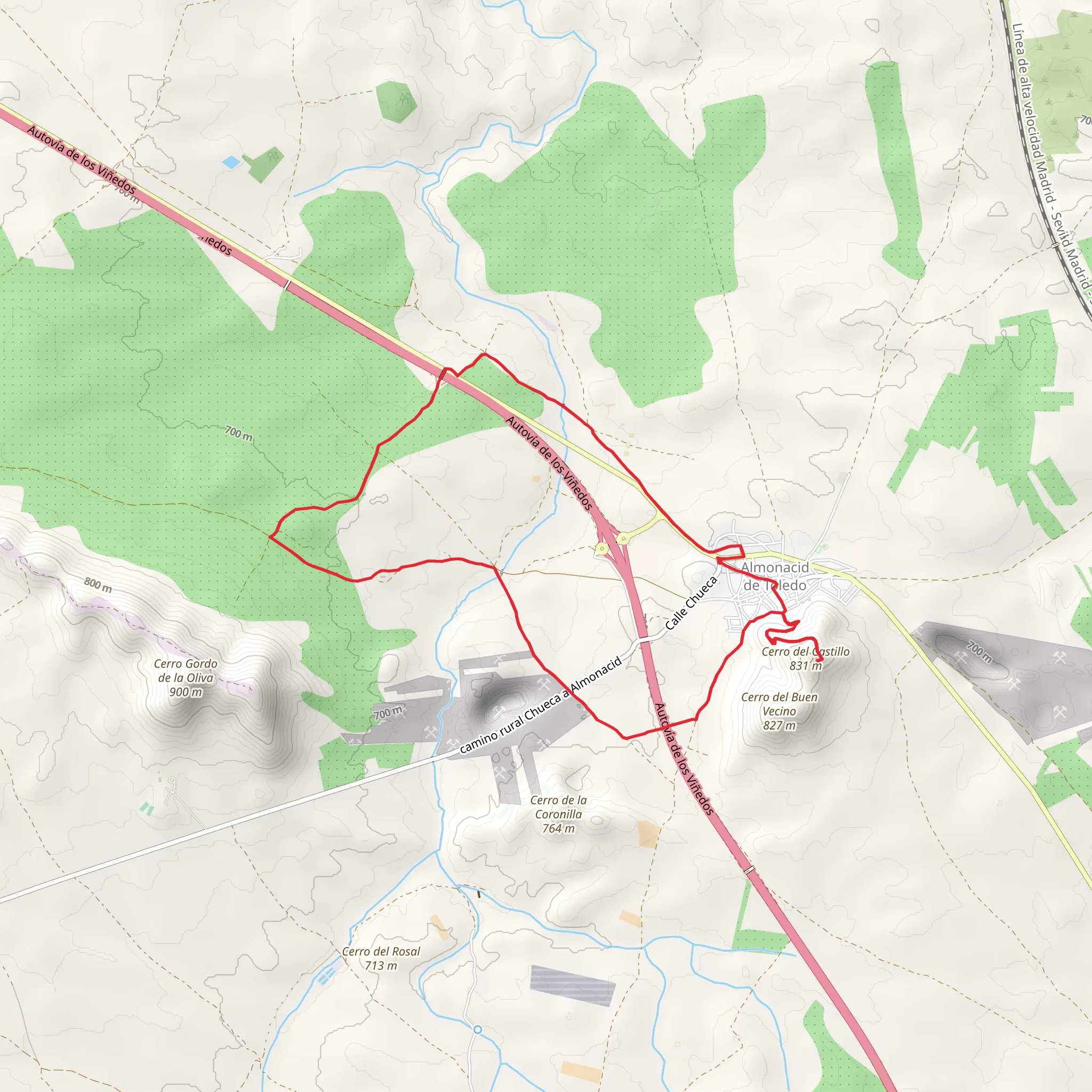 Virgin of the Olive Trail PR TO 22 mobile static map