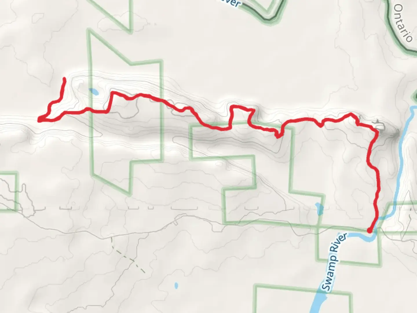 An image depicting the trail Portage Camp Site via Border Route Trail and its surrounding area.