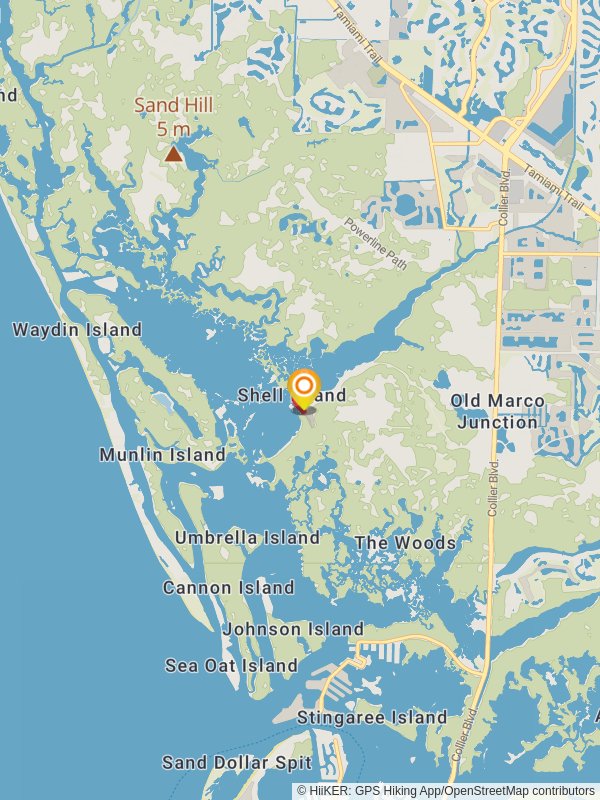 Monument Trail from Shell Island Road