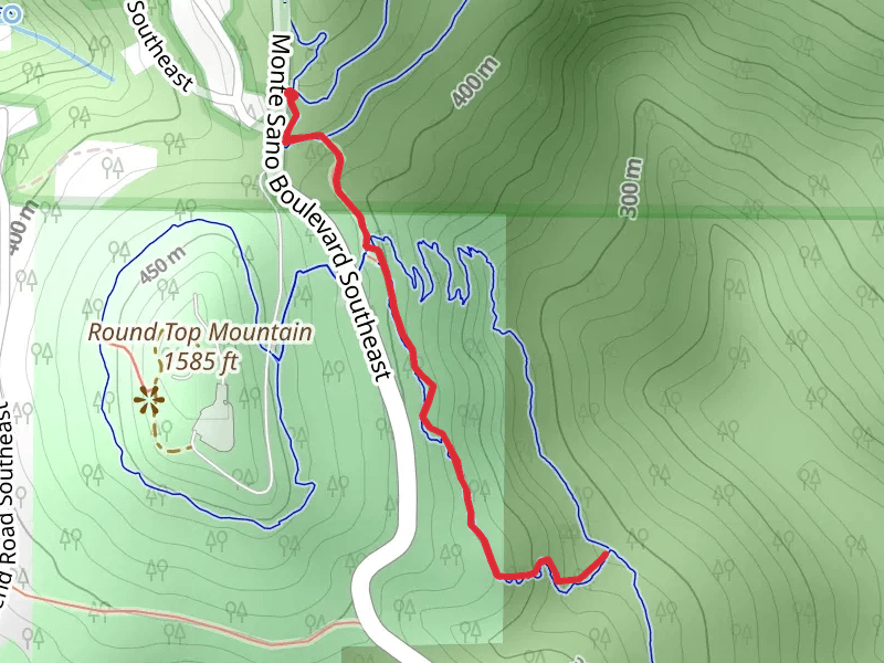 Monte Sano Boulevard Southeast Walk