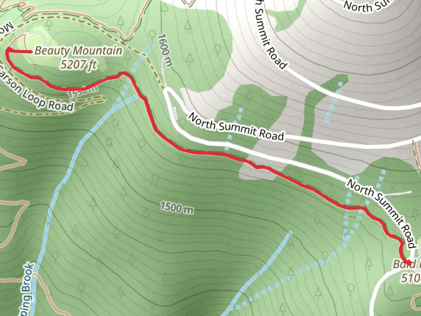 An image depicting the trail Trail 130 and its surrounding area.